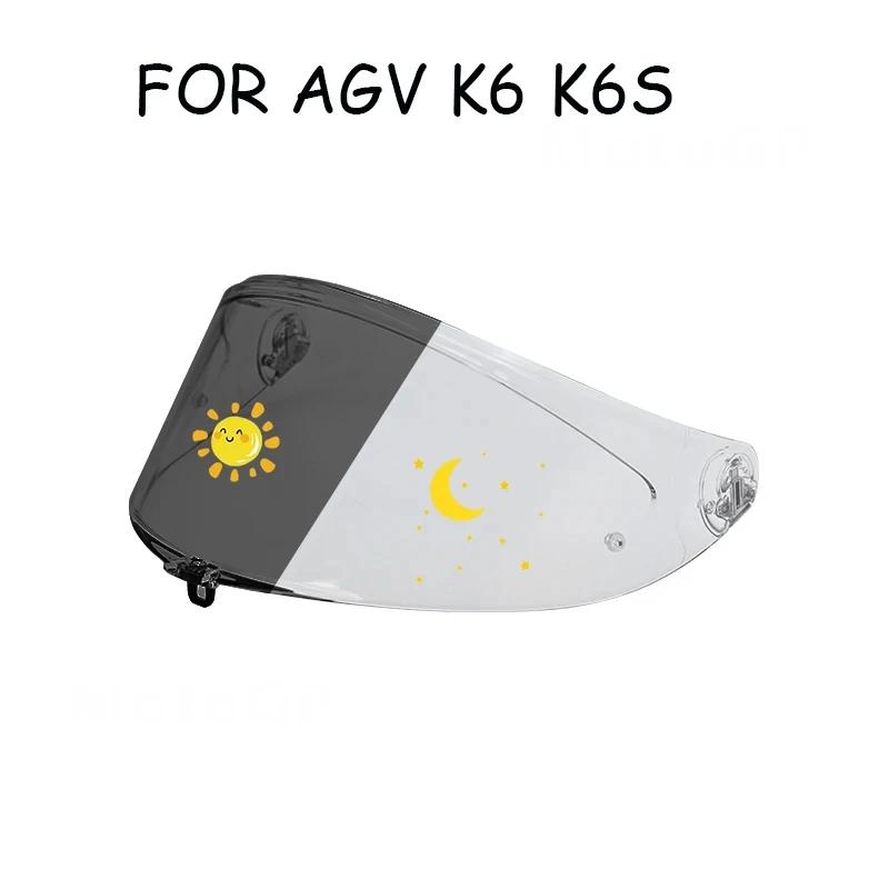    , AGV K6 K6S , Ǯ ̽ Viseira Capacete ̽  ǰ